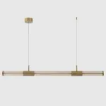 Подвесной светильник Crystal Lux LINEUP SP24W LED BRASS 3760/224