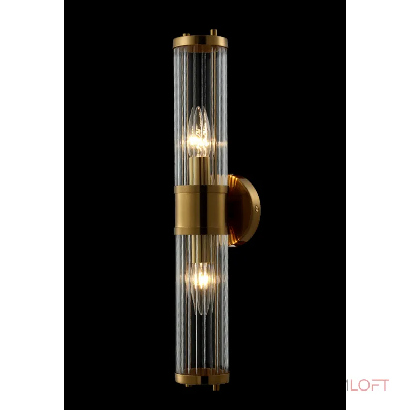 Бра Crystal Lux SANCHO AP2 BRASS