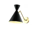 Бра Crystal Lux JOVEN AP1 GOLD/BLACK от ImperiumLoft