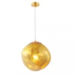 Светильник подвесной Crystal Lux MALAGA SP1 D280 GOLD