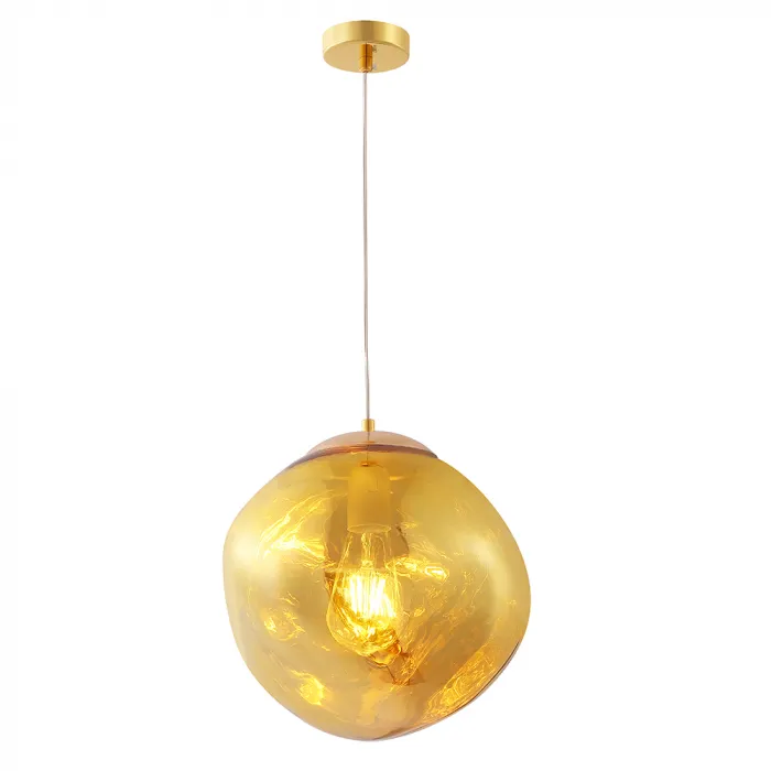 Светильник подвесной Crystal Lux MALAGA SP1 D280 GOLD