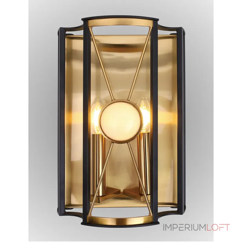 Бра Crystal Lux TANDEM AP2 GOLD