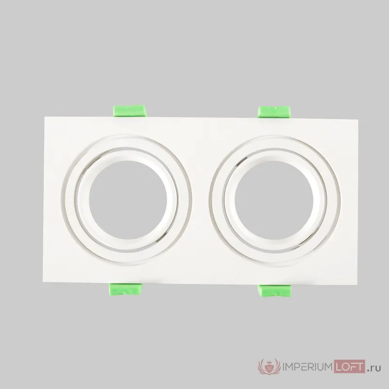 Светильник встроенный Crystal Lux CLT 002C2 WH V2 от ImperiumLoft