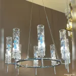Подвесная люстра Crystal Lux PRIMAVERA SP8 CHROME