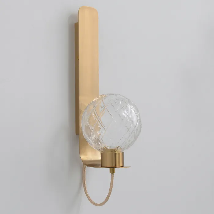 Бра Crystal Lux BELLA AP1 BRASS от ImperiumLoft
