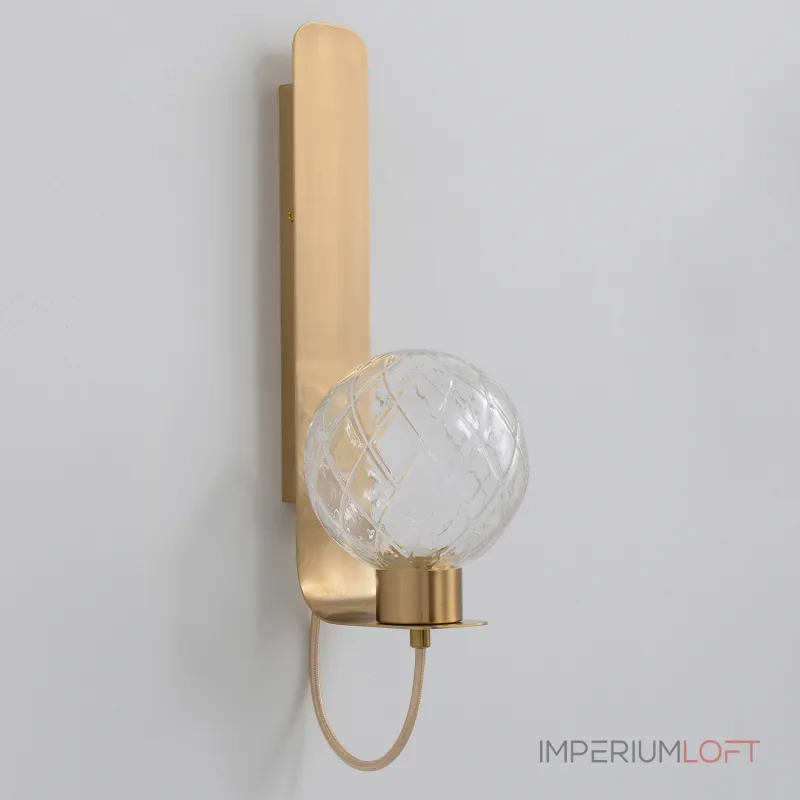 Бра Crystal Lux BELLA AP1 BRASS