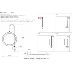 Бра Crystal Lux CORIDA AP25W LED BLACK/GOLD от ImperiumLoft