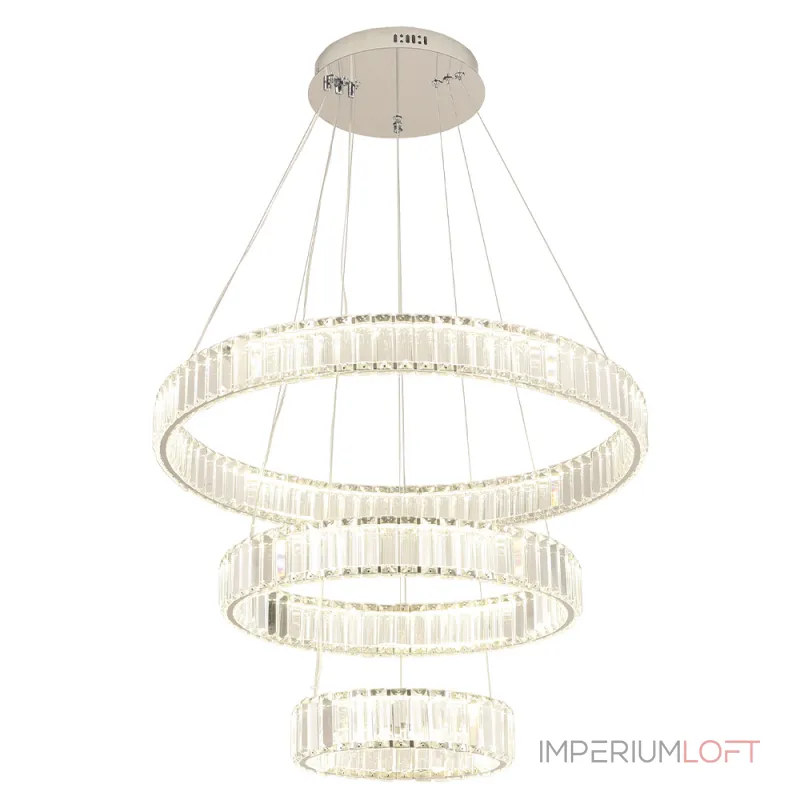 Подвесная люстра Crystal Lux MUSIKA SP150W LED CHROME