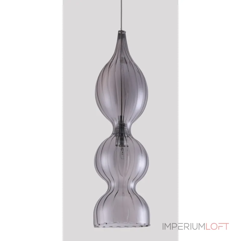 Подвесной светильник Crystal Lux IRIS SP1 B SMOKE Подвесной светильник Crystal Lux IRIS SP1 B SMOKE