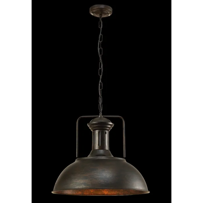 Светильник подвесной Crystal Lux TOLEDO SP1 V2 BROWN от ImperiumLoft