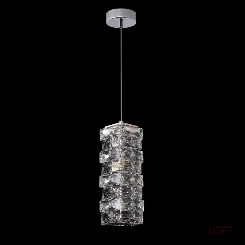 Подвесной светильник Crystal Lux ROLANDO SP1.3 CHROME