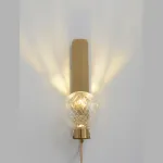 Бра Crystal Lux BELLA AP1 BRASS от ImperiumLoft