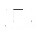 Подвесной светильник Crystal L ux SUAVE SP35W LED L1200 BLACK