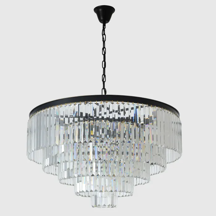 Люстра Crystal Lux MAXIME SP13 BLACK от ImperiumLoft