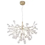 Светильник подвесной Crystal Lux EVITA SP63 GOLD/TRANSPARENT от ImperiumLoft