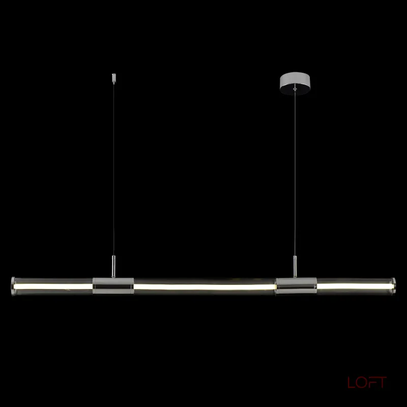 Подвесной светильник Crystal Lux LINEUP SP24W LED CHROME 3761/224 Подвесной светильник Crystal Lux LINEUP SP24W LED CHROME 3761/224