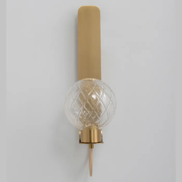 Бра Crystal Lux BELLA AP1 BRASS от ImperiumLoft