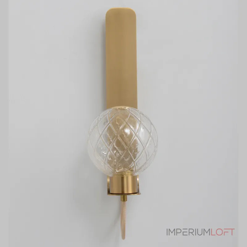 Бра Crystal Lux BELLA AP1 BRASS