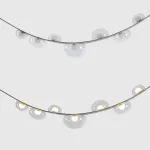 Светильник подвесной Crystal Lux BOSQUE SP7 L3000 GREY/TRANSPARENT от ImperiumLoft