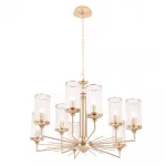 Люстра Crystal Lux GLORIA SP9 BRASS