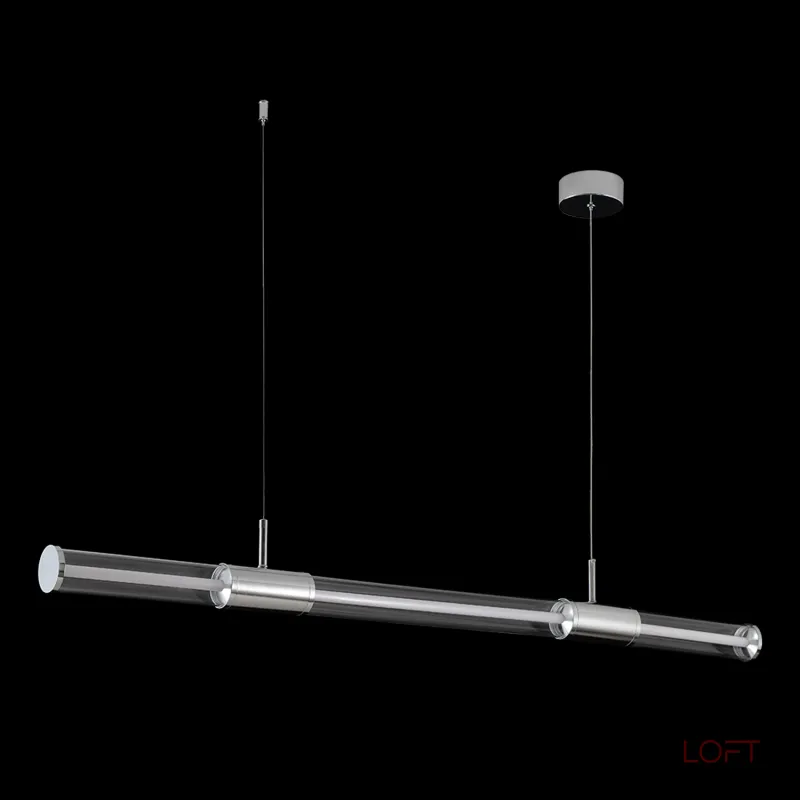 Подвесной светильник Crystal Lux LINEUP SP24W LED CHROME 3761/224 Подвесной светильник Crystal Lux LINEUP SP24W LED CHROME 3761/224