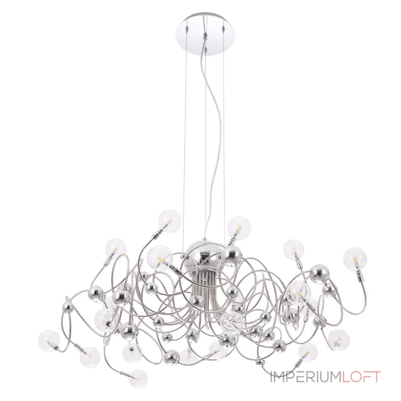 Подвесная люстра Crystal Lux MEDUSA SP20 CHROME