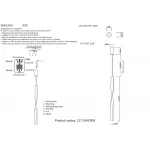 Светильник подвесной Crystal Lux CLT 034C600 BL от ImperiumLoft