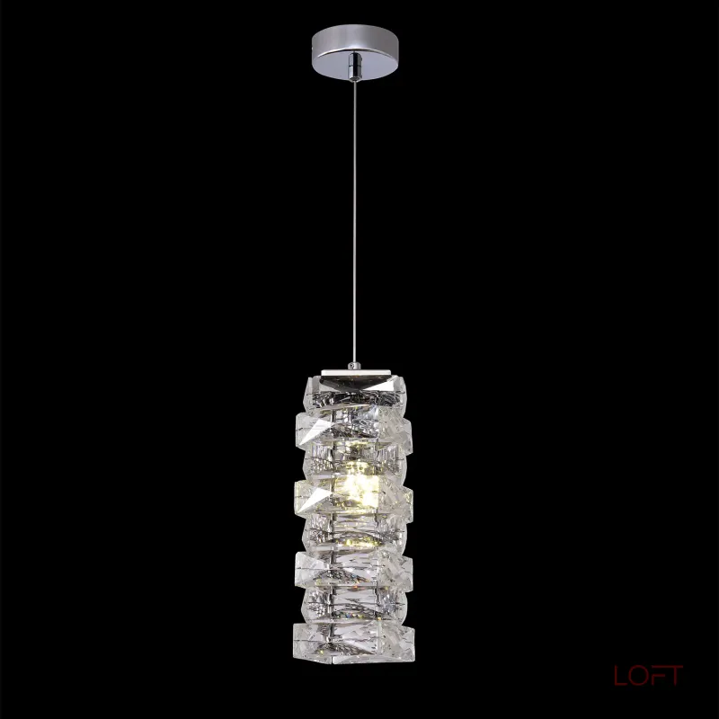Подвесной светильник Crystal Lux ROLANDO SP1.3 CHROME