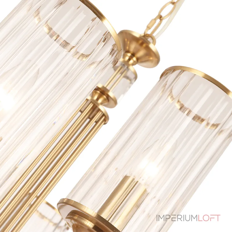 Подвесная люстра Crystal Lux GLORIA SP9 BRASS