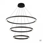 Подвесная люстра Crystal Lux FORTUNA SP158W LED BLACK