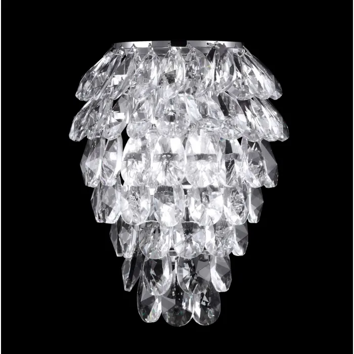Бра Crystal Lux CHARME AP3 CHROME/TRANSPARENT от ImperiumLoft