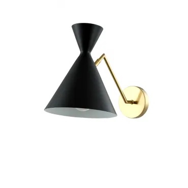 Бра Crystal Lux JOVEN AP1 GOLD/BLACK от ImperiumLoft