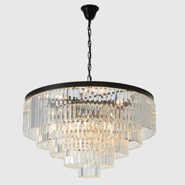Люстра Crystal Lux MAXIME SP13 BLACK от ImperiumLoft