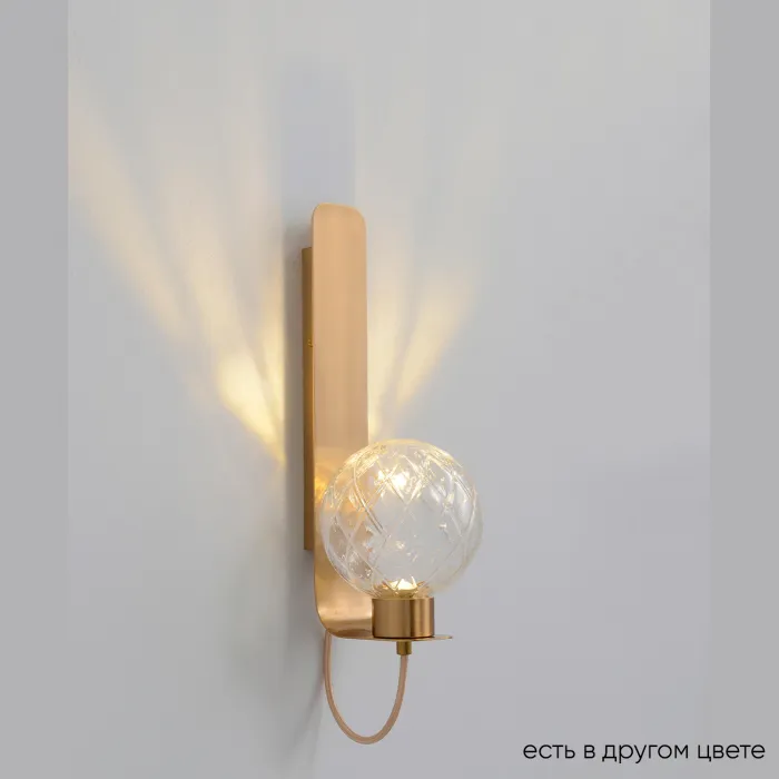 Бра Crystal Lux BELLA AP1 BRASS от ImperiumLoft