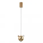 Светильник подвесной Crystal Lux AMIGO SP LED GOLD