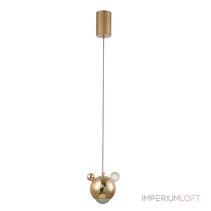 Подвесной светильник Crystal Lux AMIGO SP LED GOLD