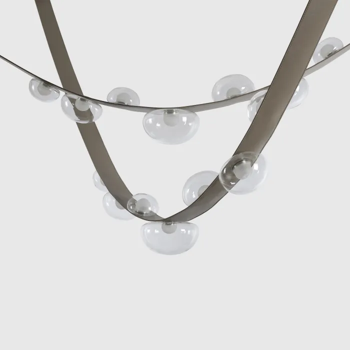 Светильник подвесной Crystal Lux BOSQUE SP7 L3000 GREY/TRANSPARENT от ImperiumLoft
