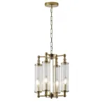 Подвесная люстра Crystal L ux TOMAS SP4 BRASS