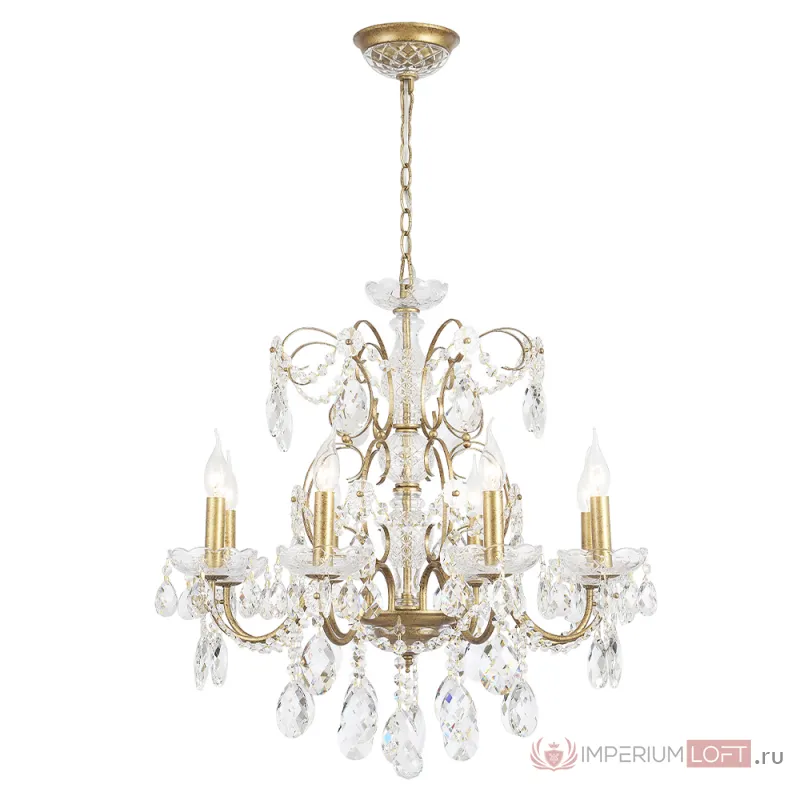 Люстра Crystal Lux ODELIS SP8 GOLD