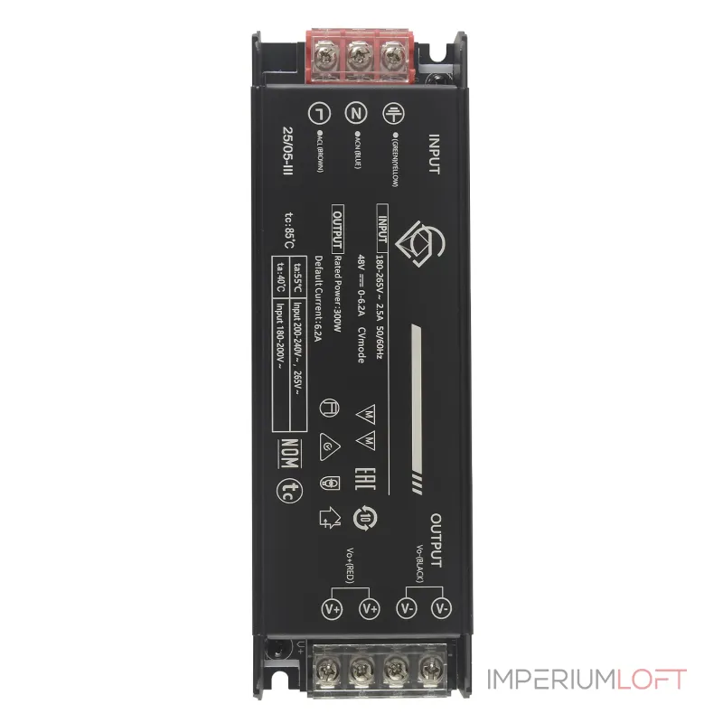 Драйвер 48V Crystal Lux драйвер 48V 200W