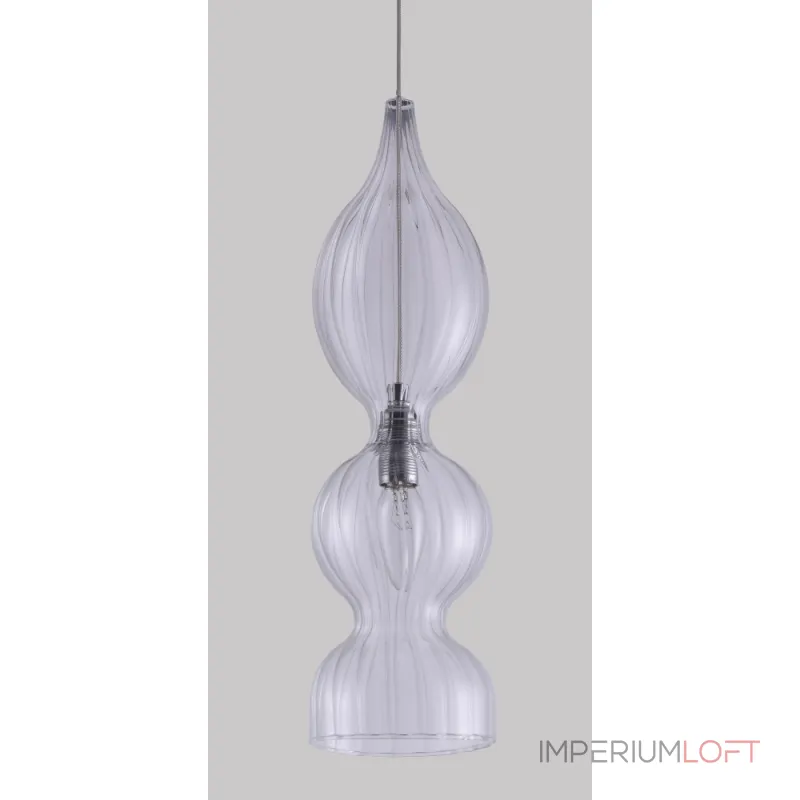Подвесной светильник Crystal Lux IRIS SP1 B TRANSPARENT