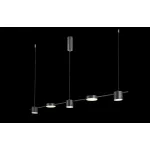 Светильник подвесной Crystal Lux TRISTAN SP5 L1200 BLACK от ImperiumLoft