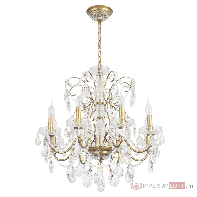 Люстра Crystal Lux ODELIS SP8 GOLD