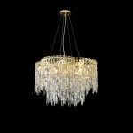 Подвесная люстра Crystal Lux ABRIL SP12 GOLD