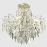 Светильник потолочный Crystal Lux ESMIRALDA PL4 SILVER 0524/104 от ImperiumLoft