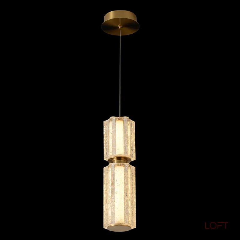 Подвесной светильник Crystal Lux ANTIQUE SP23W LED BRASS Подвесной светильник Crystal Lux ANTIQUE SP23W LED BRASS