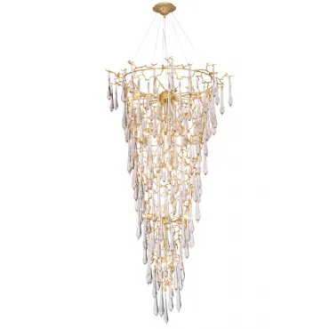 Люстра Crystal Lux REINA SP34 D1200 GOLD PEARL от ImperiumLoft