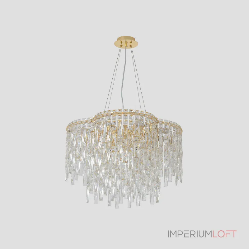 Подвесная люстра Crystal Lux ABRIL SP12 GOLD