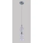 Подвесной светильник Crystal Lux IRIS SP1 B TRANSPARENT