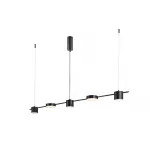 Светильник подвесной Crystal Lux TRISTAN SP5 L1200 BLACK от ImperiumLoft